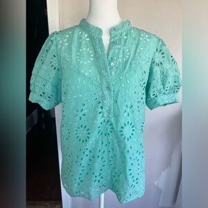 JCrew Mint top size XS